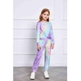 thumbnail image 5 of Arshiner Toddler Girls 2 Piece Outfits Cute Clothes Long Sleeve Sweatshirts and Sweatpants with Pockets, 5 of 10