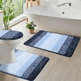 thumbnail image 6 of Ileading Traditional Bath Rug Set 3 Piece Microfiber Washable Bathroom Rug Set, 6 of 9