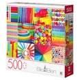 thumbnail image 4 of 500-Piece Big Ben Jigsaw Puzzle, Colorful Collage, 4 of 4