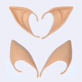 thumbnail image 2 of Elf Ears Vampire Teeth Fangs Cat Ear Headband Soft Angel Cosplay Masquerade Props Costume Party Decor Kids Adult Toys heqiyong LED, 2 of 2
