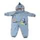 thumbnail image 3 of Traje de lluvia para niños, sudadera con capucha, chaqueta de lluvia, tiras reflectantes, impermeable para senderismo al aire libre M, 3 of 9