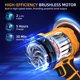 thumbnail image 2 of Soplador de hojas HX HECLX inalámbrico con batería y cargador 21 V 4 Ah, 2 of 7