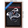 thumbnail image 3 of Whitesnake - Silver Snake Logo Wall Poster, 14.725" x 22.375" Framed, 3 of 5