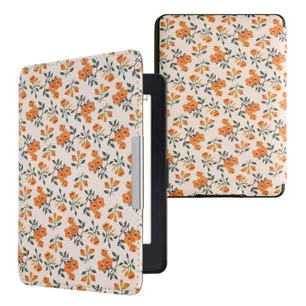 Funda kwmobile compatible con Amazon Kindle Paperwhite, color amarillo
