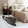 thumbnail image 3 of Pug Rug & Home Decor - Dog Rugs for Entryway, Front Door Mat Indoor Entrance, Washable Rugs, 2x3 Rug, Non Slip Soft Low Pile Small Area Rug, Dog Lover Carpet & Room Decorations X-&254, 3 of 7
