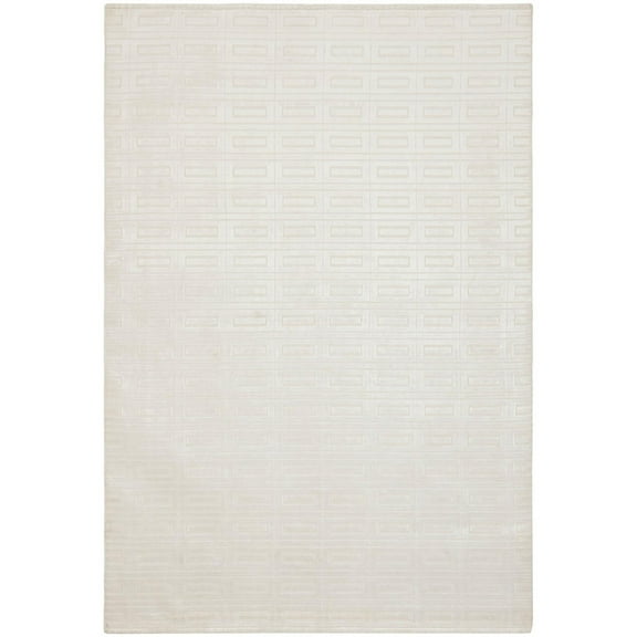 SAFAVIEH Mirage Charmaine Geometric Area Rug, Pearl, 6' x 9'