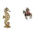 thumbnail image 1 of Escultura De Mesa De Caballero De Resina Dorada, Figura Acrílica, Adorno Decorativo Para Oficina, Dormitorio, Sala De Estar, Armario, Chimenea, Centro De Mesa, Decoración Del Hogar, Regalo, 1 of 8
