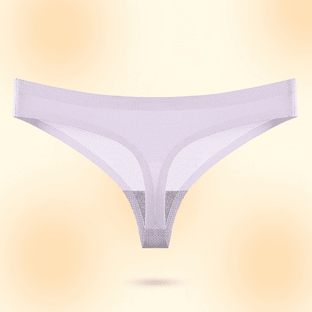 Fulorrnie Underwear for Women Seamless Hipster Comfort Sport Panties Elastic Waist Banded Moisture Wicking Panty Purple XL