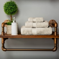 Premium Egyptian Cotton Highly Absorbent Assorted 3-Piece Plush Towel Set - 30" x 55", 20" x 30", 13" x 13"