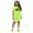 Green, variant on Women Outfit Set Tracksuit 2 Piece Biker Short Set Lips Grpahic Workout Gym Yoga Pants Suit