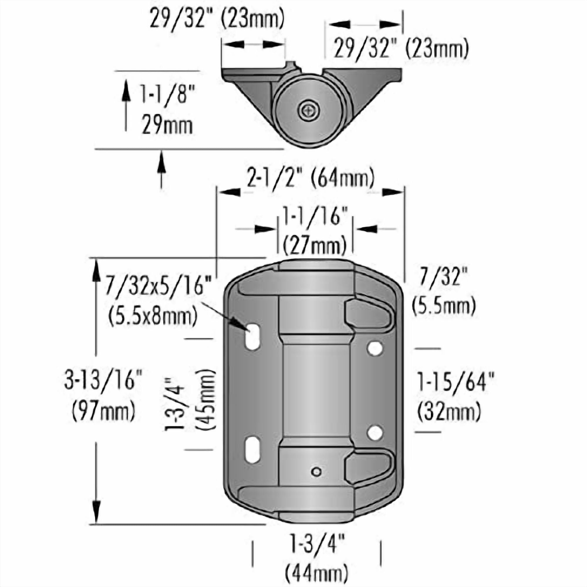 Stanley Hardware N346-206 Metal Gate Hinge, Size 1