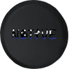 Native Michigan -Thin Blue Line Distressed American Flag Spare Tire Cover Jeep RV 33 Inch