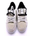 thumbnail image 4 of PU & MA Shoes Trip Double Lo Suede Perforated Oyster Gray Sneakers Size 9, 4 of 6