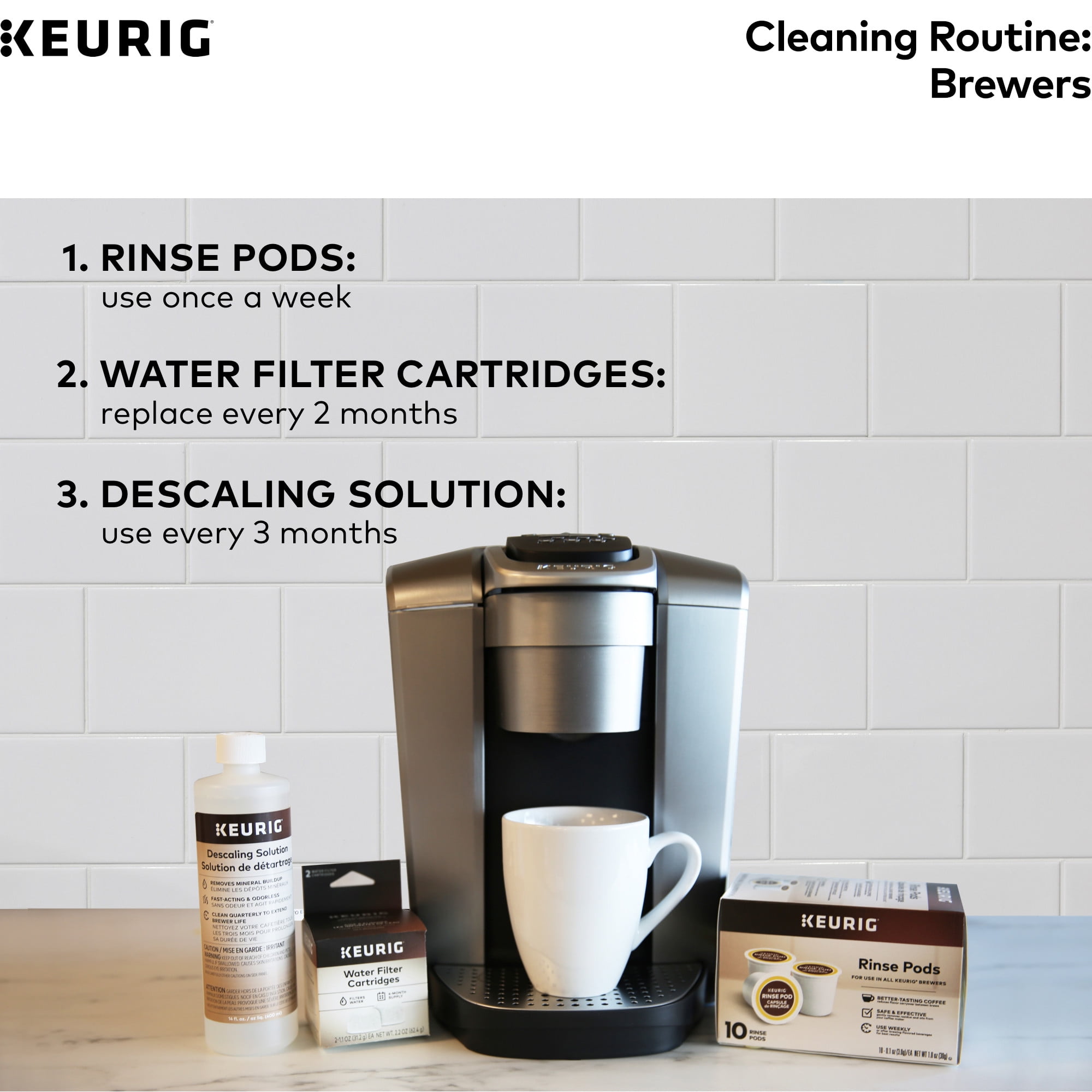 Details about   Keurig Filters Refill Cartridges 12 Counts 