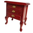 thumbnail image 2 of 1:12 Dollhouse Nightshhouse, Wooden Dollhouse Night Stand Miniatura Gabinete para la noche para el accesorio de decoración del micro paisaje, 2 of 9