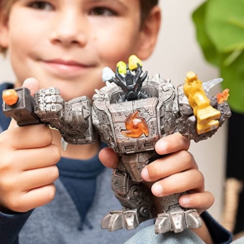 Schleich Eldrador de 20 piezas de juego de juguete de robot para niños y niñas mayores de 7 años, maestro robo Schleich Schleich