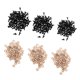 thumbnail image 1 of 300 Piezas de Narices de Seguridad de Plástico Negro para Animales / Perros con RESPALDO para Osos de Peluche Juguetes Blandos Manualidades Baoblaze Seguridad Animal Doll Nose, 1 of 8