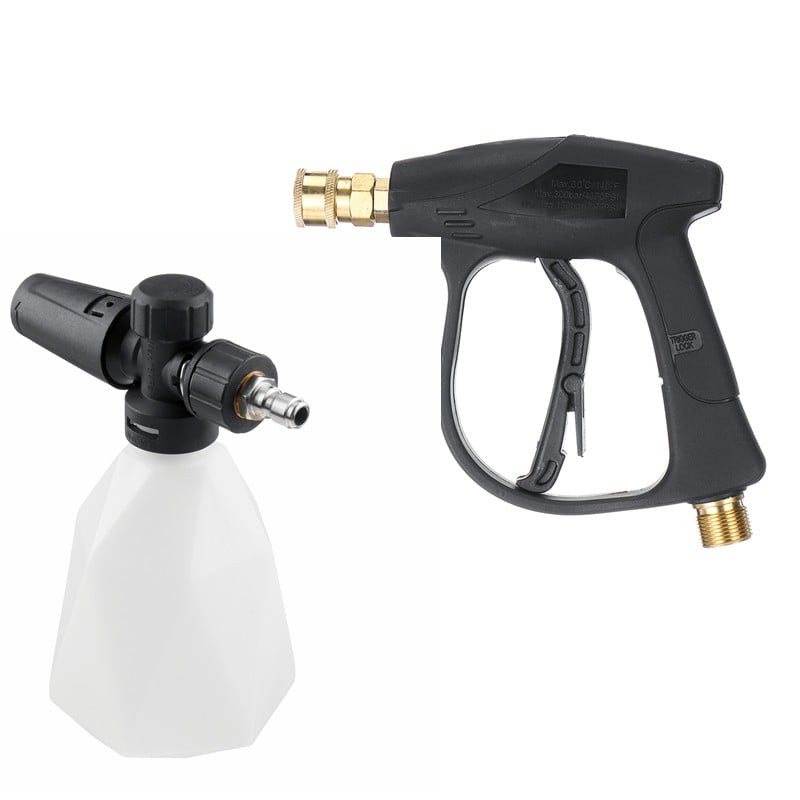 High Pressure Washer Spray Gun Washing Kit Jet Lance Wash Nozzle For Car+5M Hose 