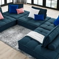 thumbnail image 2 of Saunter Tufted Fabric Fabric 5-Piece Sectional Sofa-EEI-5210, 2 of 9