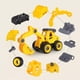 thumbnail image 5 of Juguete de coche de ingeniería BLOSOOM 4 en 1 amarillo, 5 of 6