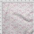thumbnail image 3 of oneOone Viscose Jersey Fabric Line Geometric Print Fabric BTY 60 Inch Wide, 3 of 5