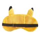 thumbnail image 4 of Cartoon Sleep Eye Mask Pikachu Plush Blindfold Eye Shade Eye Cover Travel Nap Night Sleeping 2pcs, 4 of 5