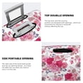 thumbnail image 4 of Goofa Peonies And Roses Pattern Luggage Covers For Suitcase,Suitcase Cover Protector Fit 18-32 Inch Luggage-Medium, 4 of 9