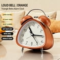 thumbnail image 7 of Classic Shaped Alarm Clock, Quiet Sweep Movement With Clear Ring Tone, Multiple Color Options For Indoor Desktop Home Decoration, 7 of 7