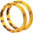 thumbnail image 1 of 2pcs Resin Handbag Handles Circle Shape Resin Ring Girl Handbag Handles Purse Accessories, 1 of 4