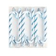 thumbnail image 1 of Monstrate Juego de adornos de árbol de Navidad ABS decoración de bastones de caramelo Polvo azul hielo, 1 of 6