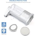 thumbnail image 4 of Dispensador de jabón, dispensador de jabón automático de alta capacidad sin contacto, equipado con sensor de movimiento infrarrojo, base impermeable, interruptores ajustables, adecuado para, 4 of 5