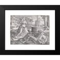 thumbnail image 2 of Lucas Van Leyden 18x14 Black Modern Framed Museum Art Print Titled - Pyramus and Thisbe (1514), 2 of 5
