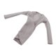 thumbnail image 1 of Accesorios Ropas para Muñecas Vestido de Manga con Conjunto de Suéter con Cuello en V  Gris Zulema Disfraz de partes de muñeca, 1 of 7