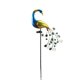 thumbnail image 1 of EX Lámpara de energía solar ICED, lámpara de jardín de pavo real, artesanía, decoración de hierro 32*43*111cm 1 pieza brillar Electrónica, 1 of 4