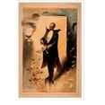 thumbnail image 2 of Historic Framed Print, [Magician pulling roses out of top hat surrounded by supernatural beings], 17-7/8" x 21-7/8", 2 of 9