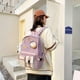 thumbnail image 3 of Colgante De Pato Mochila Preppy De Gran Capacidad Con Múltiples Bolsillos, Mochila Escolar De Nylon Duradera Y Ligera, Bolsa De Viaje Kawaii Para El Trabajo Diario, 3 of 4