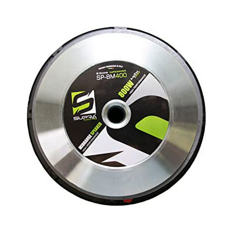 Supra Audio Pro 8-Inch Midrange Speaker, Pro Mid Bass Woofer Supra Audio Pro 8-Inch Midrange Speaker, Pro Mid Bass Woofer