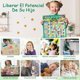 thumbnail image 3 of Tabla de Recompensas para Niños en Español, Pizarron Planeador Semanal Magnetico Inspira el Buen Comportamiento, Calendario de Actividades para Pared, Adecuado para Familias con Dos Hijos, 3 of 3