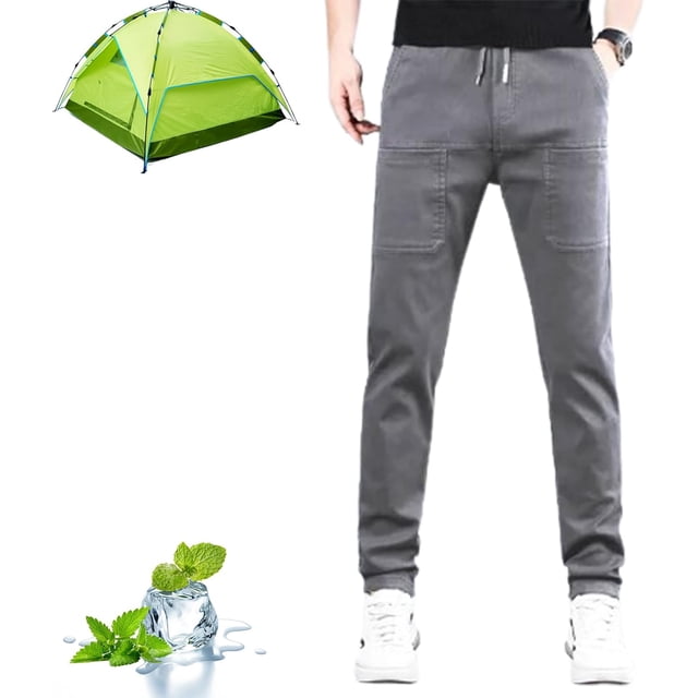Sirmale Multipants - Pantalones cargo multibolsillos de alta elasticidad, pantalones cargo para hombre de ajuste relajado, pantalones de trabajo cómodos para hombre