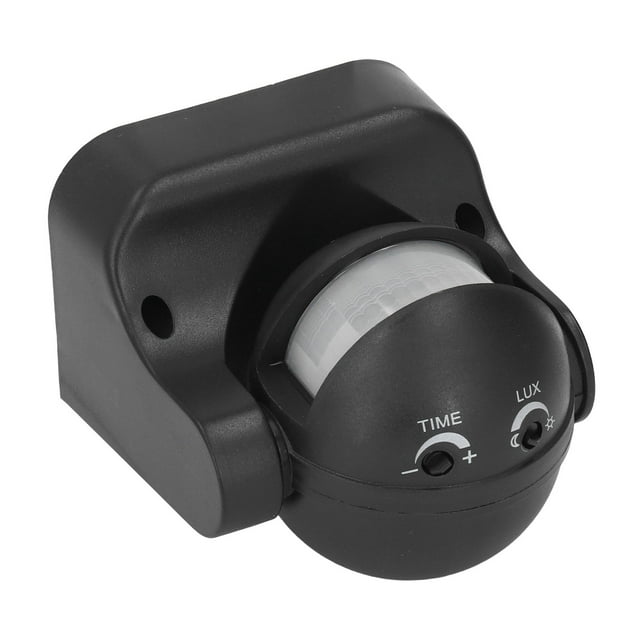 Infrared Motion Sensor, PIR Motion Sensor Switch Waterproof Intelligent Radiationless ABS Housing Infrared Motion Sensor, Motion Activated Switches