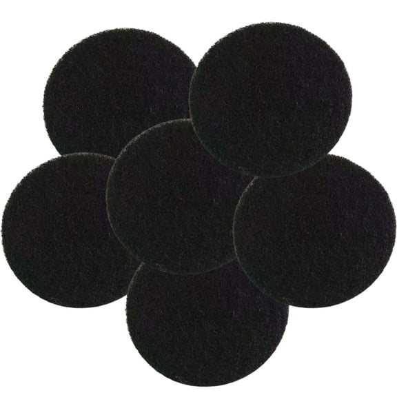 TropicAqua Charcoal Cat Litter Box Replacment Filter Compatible with Petmate Booda Dome Cat Litter Box Carbon Odor Filters (Pack of 6)