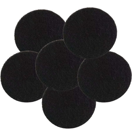 TropicAqua Charcoal Cat Litter Box Replacment Filter Compatible with Petmate Booda Dome Cat Litter Box Carbon Odor Filters (Pack of 6)