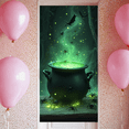 thumbnail image 3 of Bannière Chaudron Fumée Verte Halloween Potion Araignée Effrayante pour Décoration de Maison Hantée Fête Halloween, 3 of 5