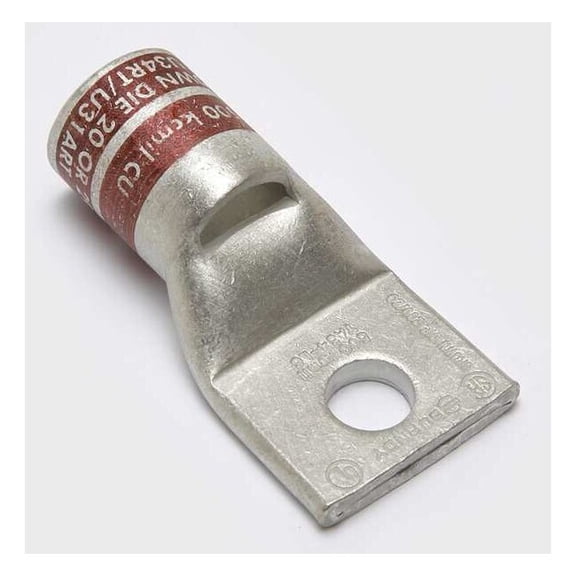 Burndy OneHoleLugCmprsnConn,STD,Brown,20/299 YA34L6