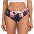 thumbnail image 1 of Fotbe Cute Kittens Group Portrait Calzones Estampados para Mujer – Ropa Interior de Algodón, Cómoda, Suave y Elástica-4X-Large, 1 of 6