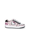 thumbnail image 3 of Hello Kitty & Friends By Sanrio Women's Black Casual Court Sneakers, 3 of 7