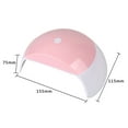 thumbnail image 3 of Beauty Under $15 54W 18Leds Fan Nail Gel Curing Lamp Light Nail Gel Polish Dryer Nail Art Machine Multicolor, 3 of 9