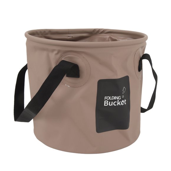 Cubo Plegable, Cubo De Agua Plegable Portátil Multiusos Con Soporte De Carga Estable Engrosado De 10L Para Pescar