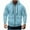 Sky Blue, variant on ZOYOEN Mens Hoodies with Zipper- Multiple Pockets Casual Long Sleeve Midweight Fashion Sweatshirt Army Green Size S-3XL