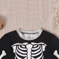 thumbnail image 6 of TOWED22 Kids Halloween Pajamas Toddler Boys Skeleton Glow in The Dark Pjs Girls Pumpkin Sleepwear Clothes Sets, 6 of 7